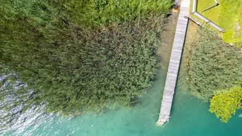 Expose NATURE-HIDEAWAY am WÖRTHERSEE | 520m2 Bauland mit eigenem Steg, Bootsanleger, FREIZEITWOHNSITZ