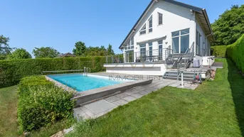 Expose Exklusives Einfamilienhaus mit Weitblick über Wien in Hagenbrunn !