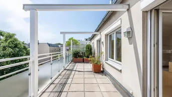 Expose Lichtdurchflutete Maisonette mit Dachterrasse direkt am Währinger Park
