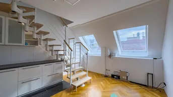 Expose TOP Moderne 2 Zimmer-Dachgeschosswohnung nahe Reumannplatz U1
