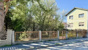 Expose TRAUMHAFTES GRUNDSTÜCK NÄHE DONAU | 843 m² | TOPLAGE in KORNEUBURG