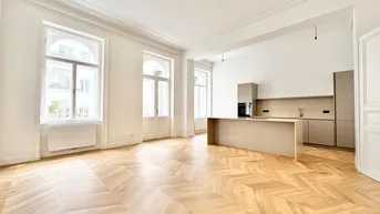 Expose ERSTBEZUG NACH SANIERUNG | TRAUMHAFTE 4-ZIMMER-ALTBAUWOHNUNG MIT BALKON | TOPLAGE IN U-BAHN-NÄHE