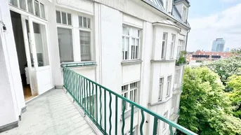 Expose TOPLAGE | TRAUMHAFTE ALTBAUWOHNUNG MIT BALKON | HELLE 4 ZIMMER | U-BAHN-NÄHE