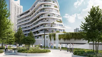 Expose Neues Lebensgefühl im Danubeview! Super tolle und hochwertige 1-Zimmer-Wohnung mit großem Balkon