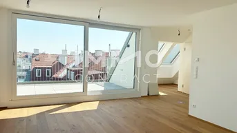 Expose Arndt Fifty - Stilvolle 3 Zimmer Dachgeschosswohnung mit Terrasse und perfekter Verkehrsanbindung!