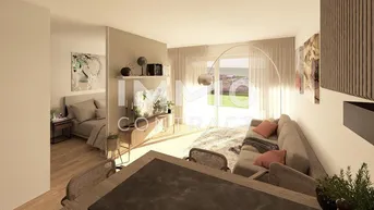 Expose Ideale 1,5 Zimmer Wohnung mit kl. Garten in den STADTTERRASSEN PEUERBACH - provisionsfrei!