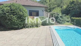 Expose Bungalow mit Pool, Garage zu mieten in idyllischer Landschaft im Raum Rosenau/Bruckbach - Ruhelage