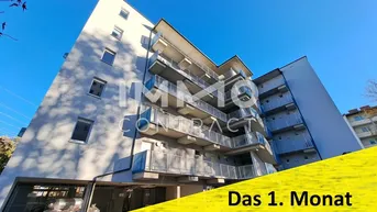 Expose Das 1. Monat MIETFREI* - ERTBEZUG im Norden von Graz: 2 Zimmer Wohnung mit Balkon - Augasse 94 - Top 19