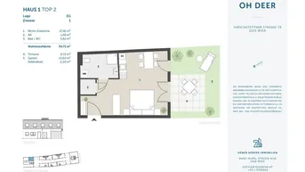 Expose Aupark &amp; Blumengarten – 1-Zimmer-Gartenwohnung mit Terrasse in Ruhelage