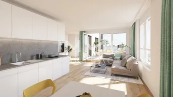 Expose ANLAGEWOHNUNG - Sonnige 2 Zimmerwohnung mit 26 m² Terrasse und Weitblick