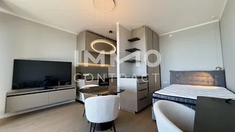 Expose Dem Himmel so nah: Elegant möbliertes Studio im 42. Stock mit Cityblick (Pool, Gym, Spa, Lounges)