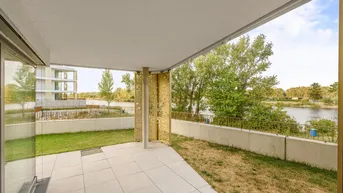 Expose 1. Reihe am Wasser! Gartenoase mit 131m2 Garten inkl. Wellness - 365 Tage Urlaub