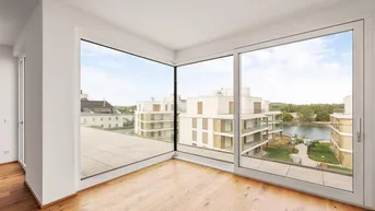 Expose Penthouse direkt am Wasser - 230m2 Terrasse! TOP HIT von der Sonne geküsst inkl. Wellness