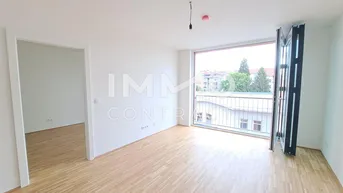 Expose Das 1. Monat mietfrei!* - Geförderte - ERSTBEZUGSWOHNUNG: Helle u. moderne 2 Zimmer Wohnung in zentraler Lage - Idlhofgasse 70 - Top 57