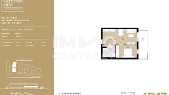 Expose Durchdachte 2-Zimmer Wohnung auf 45 m²Erstbezug und Provisionsfrei