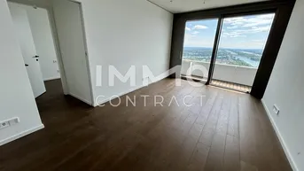 Expose Hoch hinaus! Elegantes 2-Zimmer Apartment im 38. Stock und Blick auf die Alte Donau!