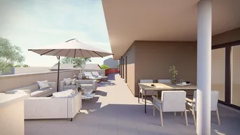 Expose 3Zi Penthouse mit Traumblick in den STADTTERRASSEN PEUERBACH - provisionsfrei!