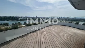 Expose Großzügige 4 Zimmer Wohnung mit über 100 m² Balkon und Blick auf die Donau!