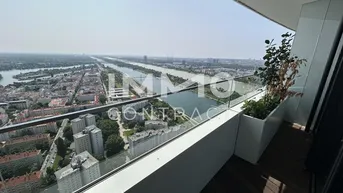 Expose Atemberaubender Weitblick auf die Donau! 44.Stock! Erstbezug!
