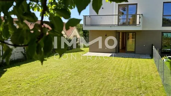 Expose Gartenparadies &amp; Familientraum: 4-Zimmer-Wohnung im Erstbezug in exklusiver Anlage - provisionsfrei!