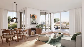 Expose Hier ist das grüne Wohnglück zuhause! Provisionsfreie 2 Zimmer mit Balkon