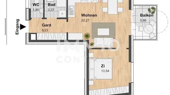 Expose AKTION 1 MONAT MIETFREI 2-ZIMMERWOHNUNG MIT TOP AUSSTATTUNG UND VIELEN EXTRAS UM GÜNSTIGE € 669,00