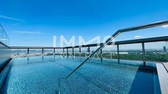 Expose TrIIIple - Luxuriöse 2-Zimmer Wohnung mit 18 m² großem Balkon und Ausblick auf den grünen Prater!