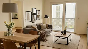 Expose WOW! Provisionsfrei, MEGA PREIS und Erstbezug! Nähe U1 Leopoldau: 2 Zimmer mit Balkon