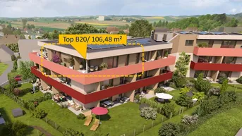 Expose 4-Zi Penthouse mit Weitblick in den STADTTERRASSEN PEUERBACH - provisionsfrei!