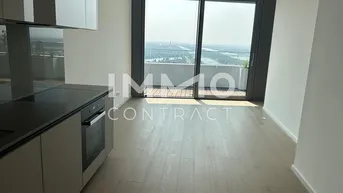 Expose 2 Zimmer Erstbezug mit atemberaubenden Blick auf die Donau! Pool, Sauna, Gym inklusive!