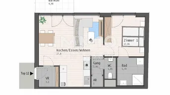 Expose "s'Platzerl" - Charmante, ruhige 2-Zimmer-Anlagewohnung mit großem Balkon
