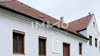 Expose VIERKANTER im ZENTRUM,3Wohntrakte, 10Zi, Innenhof, Stadl, 2Garagen, WERBEPRÄSENTE BK-Lage