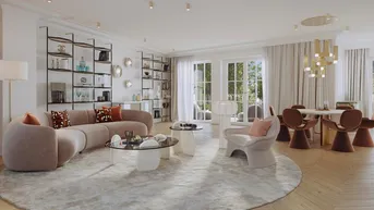 Expose Gartenjuwe inkl. Pool: Luxuswohnung mit 180m2 privatem Grünparadies - wo architektonisches Erbe auf modernen Luxus trifft