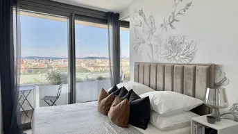 Expose All in Miete - Doorman, Gym, Pool UND den schönsten Ausblick auf Stephansdom, Prater &amp; Neue Donau