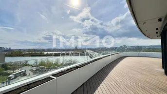 Expose Sonnige Vierzimmer-Wohnung mit 105 m² Balkon und Top-Ausstattung an der Neuen Donau