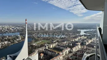 Expose Exklusive 120m² Luxuswohnung mit 20m² Balkon &amp; atemberaubendem Kahlenberg-Blick im 45. Stock
