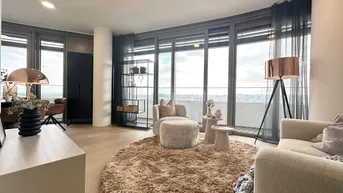 Expose NEU! Möbliert - Doorman, Gym, Pool UND den schönsten Ausblick auf Stephansdom, Prater &amp; Neue Donau