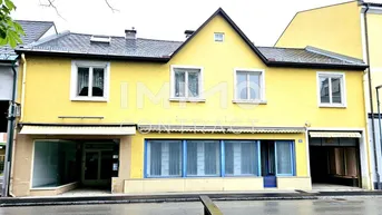 Expose Wohn- und Geschäftshaus mit vielen Möglichkeiten mit Innenhof und Garten im Zentrum von Pernitz