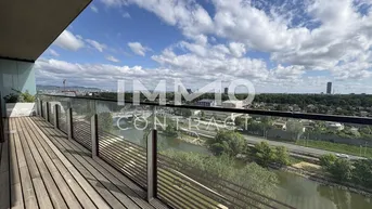 Expose Blick auf Prater &amp; Stadt: TOP-möbliertes Zweizimmer-Apartment mit großzügigem Balkon