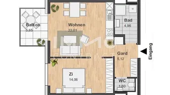 Expose MIETAKTION - ABENDSONNE BIS ZUM SCHLUSS - 2-ZIMMERWOHNUNG MIT TOPAUSSTATTUNG IM NEUEN REININGHAUS