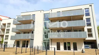 Expose ERSTBEZUG: geförderte 3 Zimmer Wohnung mit großem BALKON/Terrasse in Innenhoflage - Puchstraße 44 - Top 004