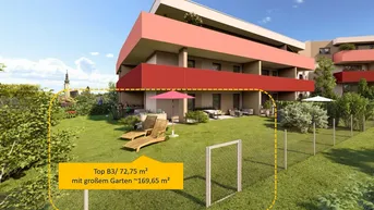 Expose Traumhafte 3 Zi-Gartenwohnung in den STADTTERRASSEN PEUERBACH - provisionsfrei!