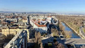 Expose Wohnen im Hochhaus: Ausblick auf City, Kahlenberg &amp; Prater. Concierge, Lounges, Pool am Dach uvm.