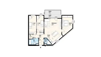 Expose Großzügige 4 Zimmer Wohnung NEUBAU