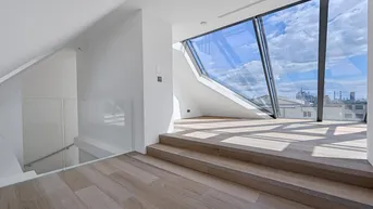Expose Ein Meisterwerk aus Licht, Raum und Design: Penthouse - Luxury &amp; Lifestyle in the Heart of Vienna: Wassergasse