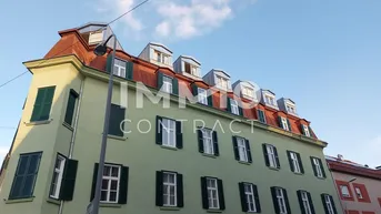 Expose NEUBAUGASSE NAHE LENDPLATZ: SONNIGE MÖBLIERTE SINGLE DG-GARCONNIERE UM € 499,-- inkl. BK