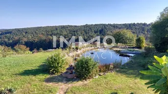 Expose Klassischer Vierkanthof - HERRLICHE AUSSICHT - Mit Schwimmteich und idyllischer Ruhelage