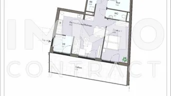 Expose Lichtdurchflutete, moderne 3-Zimmer-Wohnung mit riesigem Balkon - Erstbezug