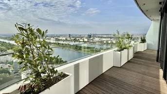 Expose DANUBEFLATS - 45m2 Balkon inkl. Möblierung, Pool und Wellness Bereich - U1 vor der Türe! LUXUS LEBEN AM WASSER