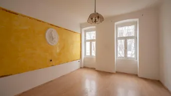 Expose ++NEU++ Zwei nebeneinanderliegende, sanierungsbedürftige 1-Zimmer Altbau-Wohnungen mit Potenzial!